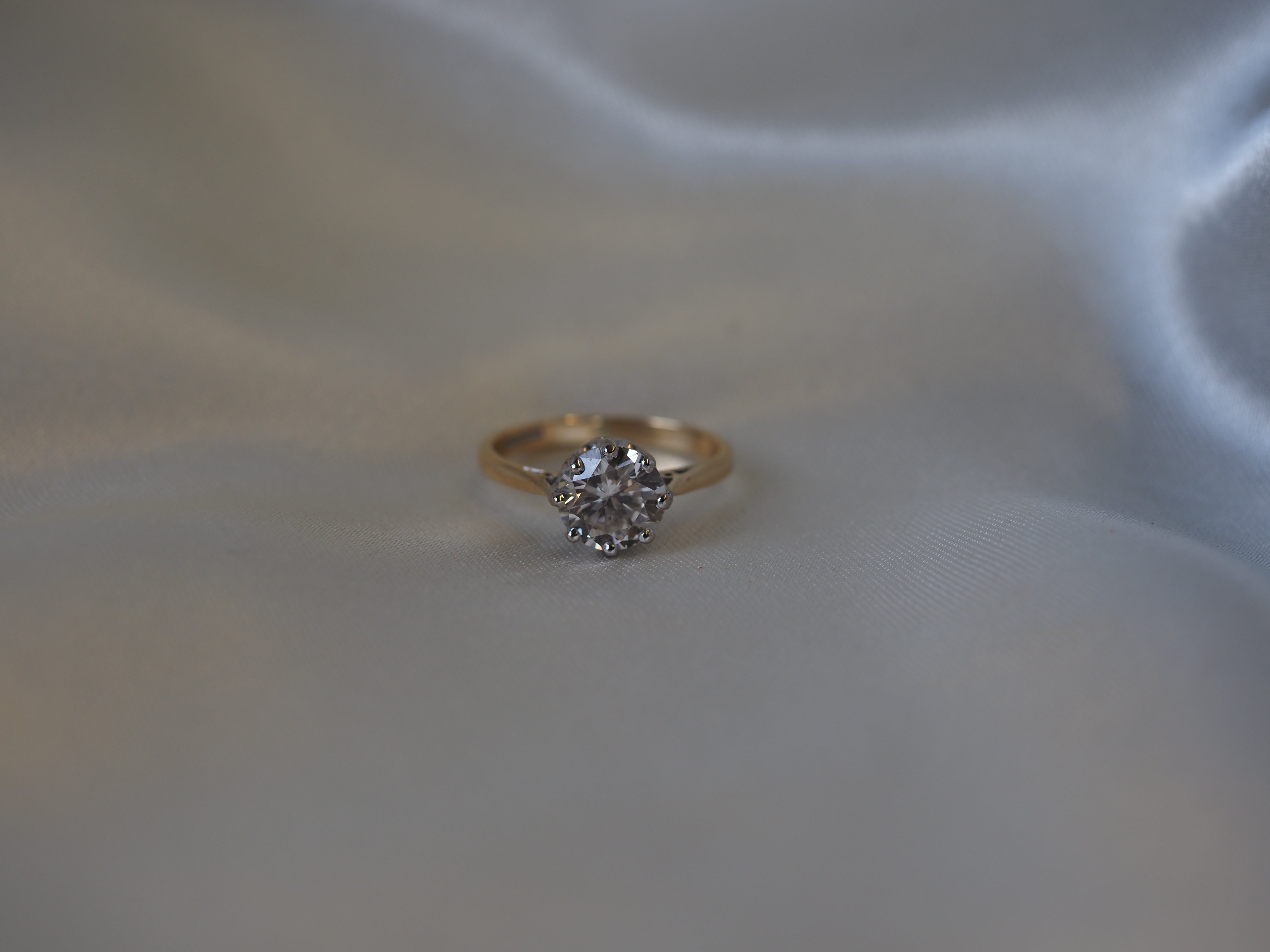 Ogden of Harrogate Jewellery 2.01ct Diamond Solitaire Ring