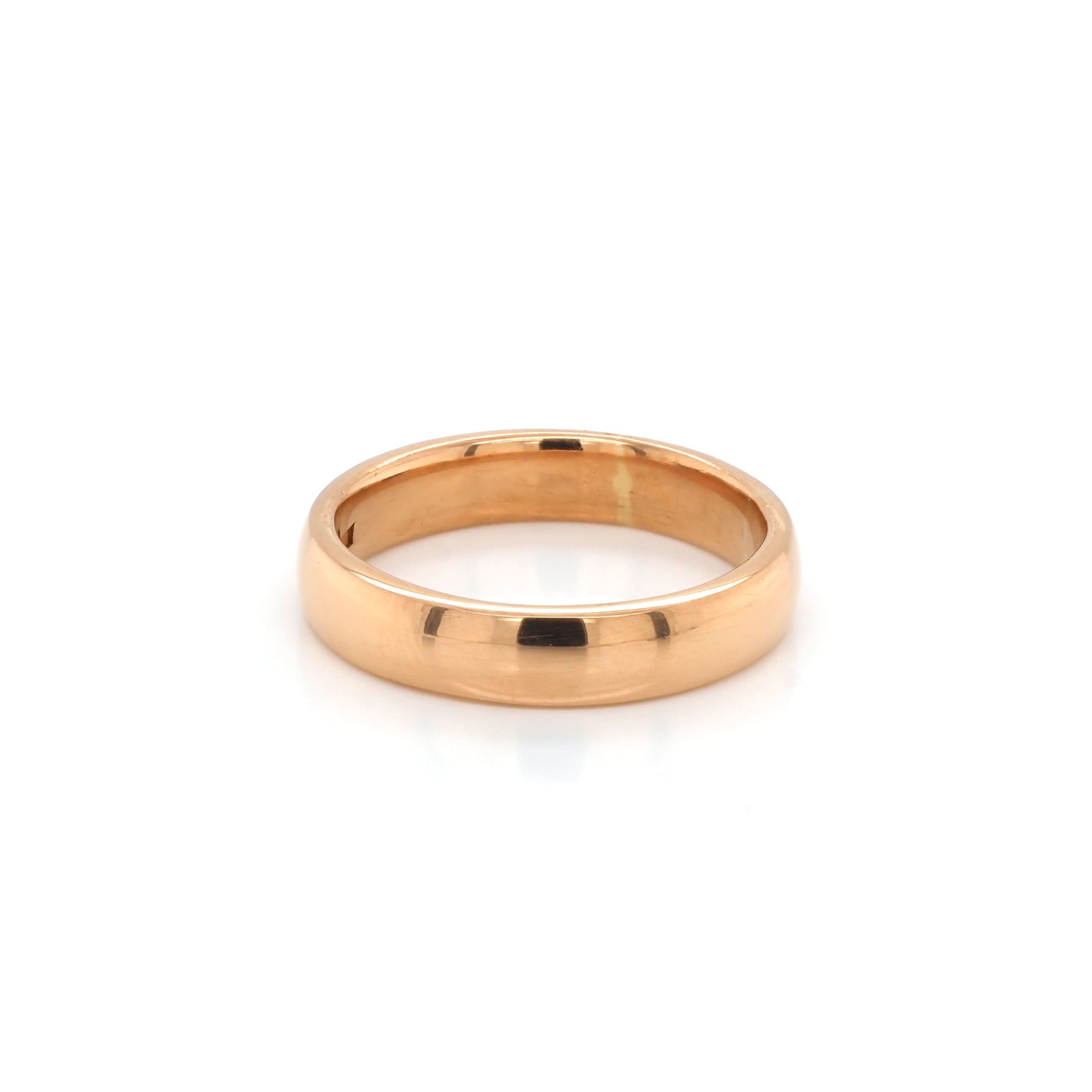 Ogden of Harrogate Jewellery 22ct Rose Gold Wedding Band, c.1921