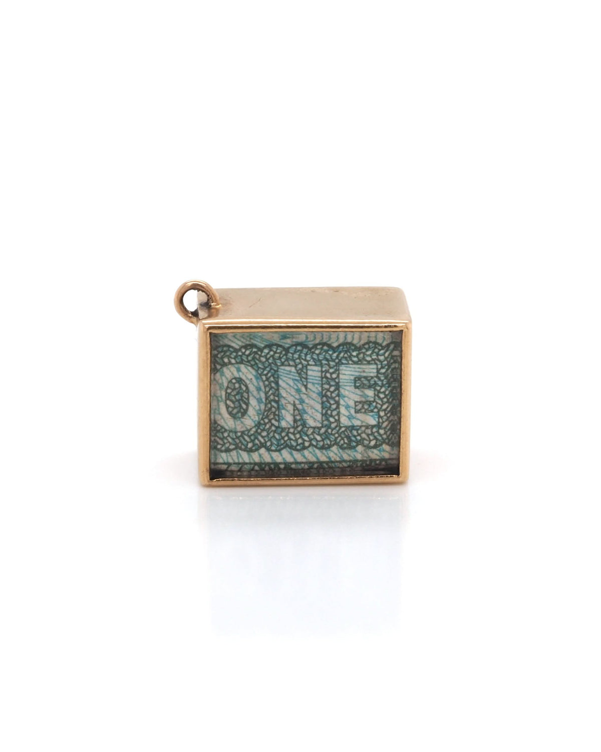 Ogden of Harrogate Jewellery 9ct Yellow Gold £1 Emergency Box Charm