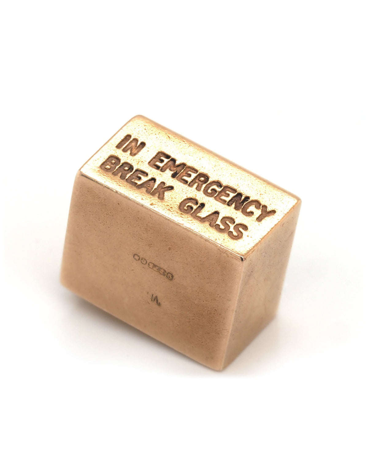 Ogden of Harrogate Jewellery 9ct Yellow Gold £1 Emergency Box Charm