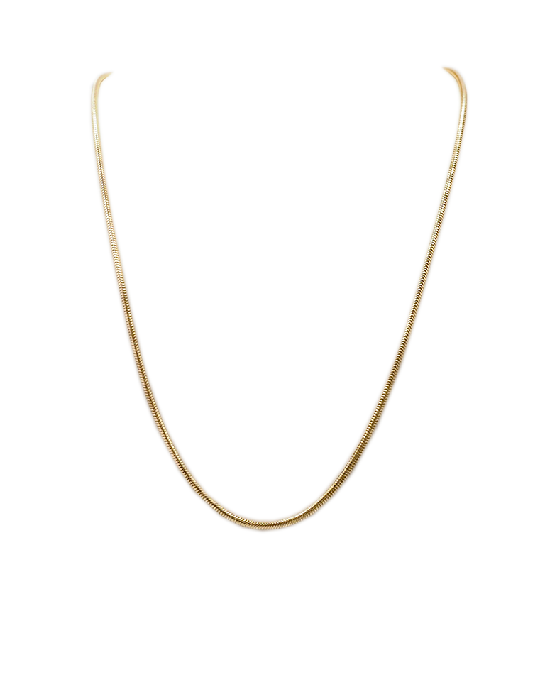 Ogden of Harrogate Jewellery 9ct Yellow Gold 16" Snake Chain