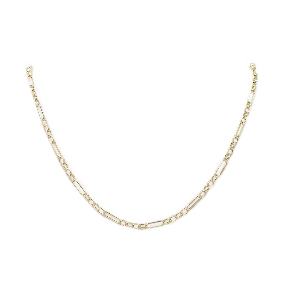 Ogden of Harrogate Jewellery 9ct Yellow Gold 20" Figaro Belcher Chain
