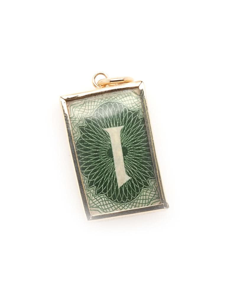 Ogden of Harrogate Jewellery 9ct Yellow Gold Emergency Shilling Box Charm