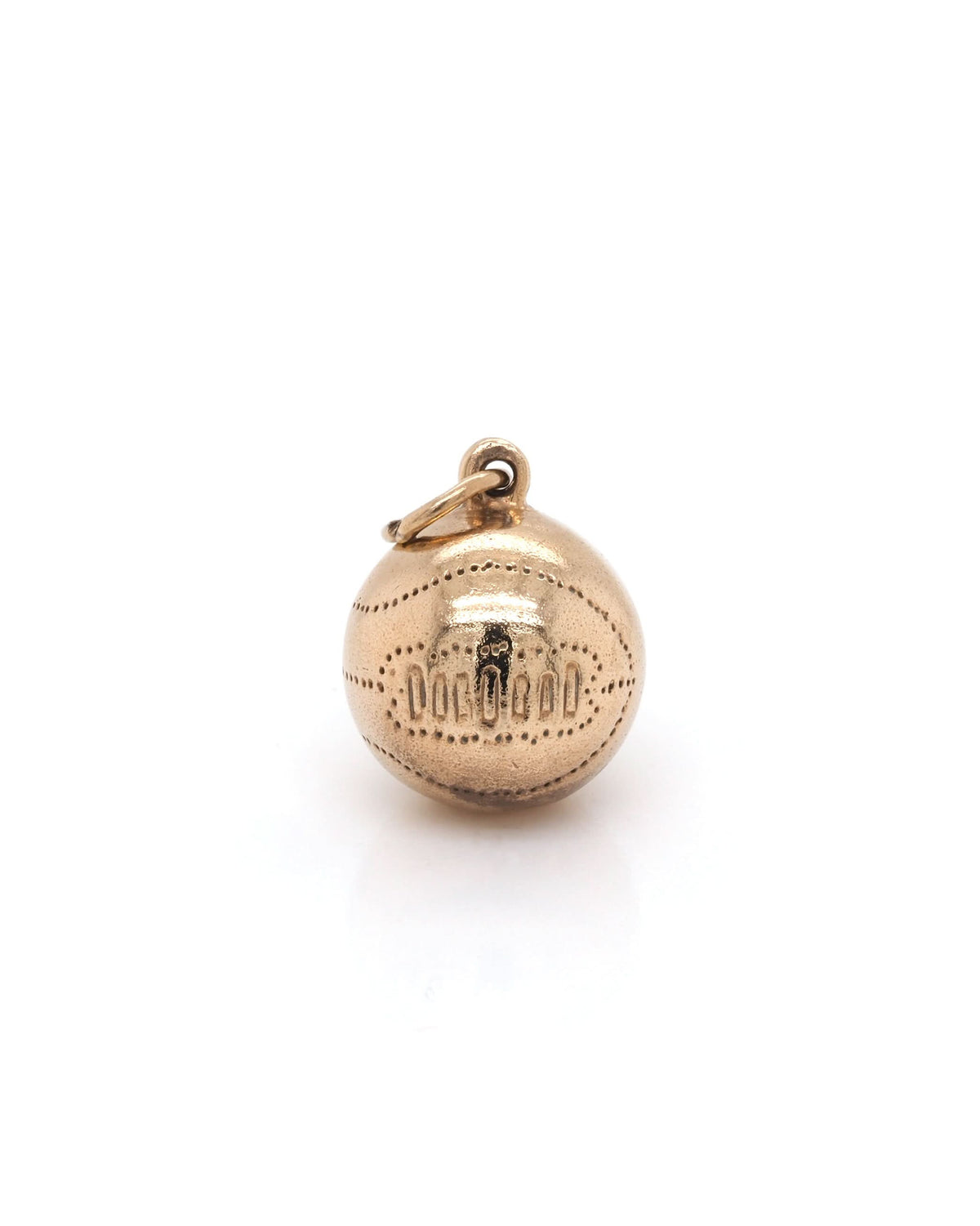 Ogden of Harrogate Jewellery 9ct Yellow Gold Football Charm