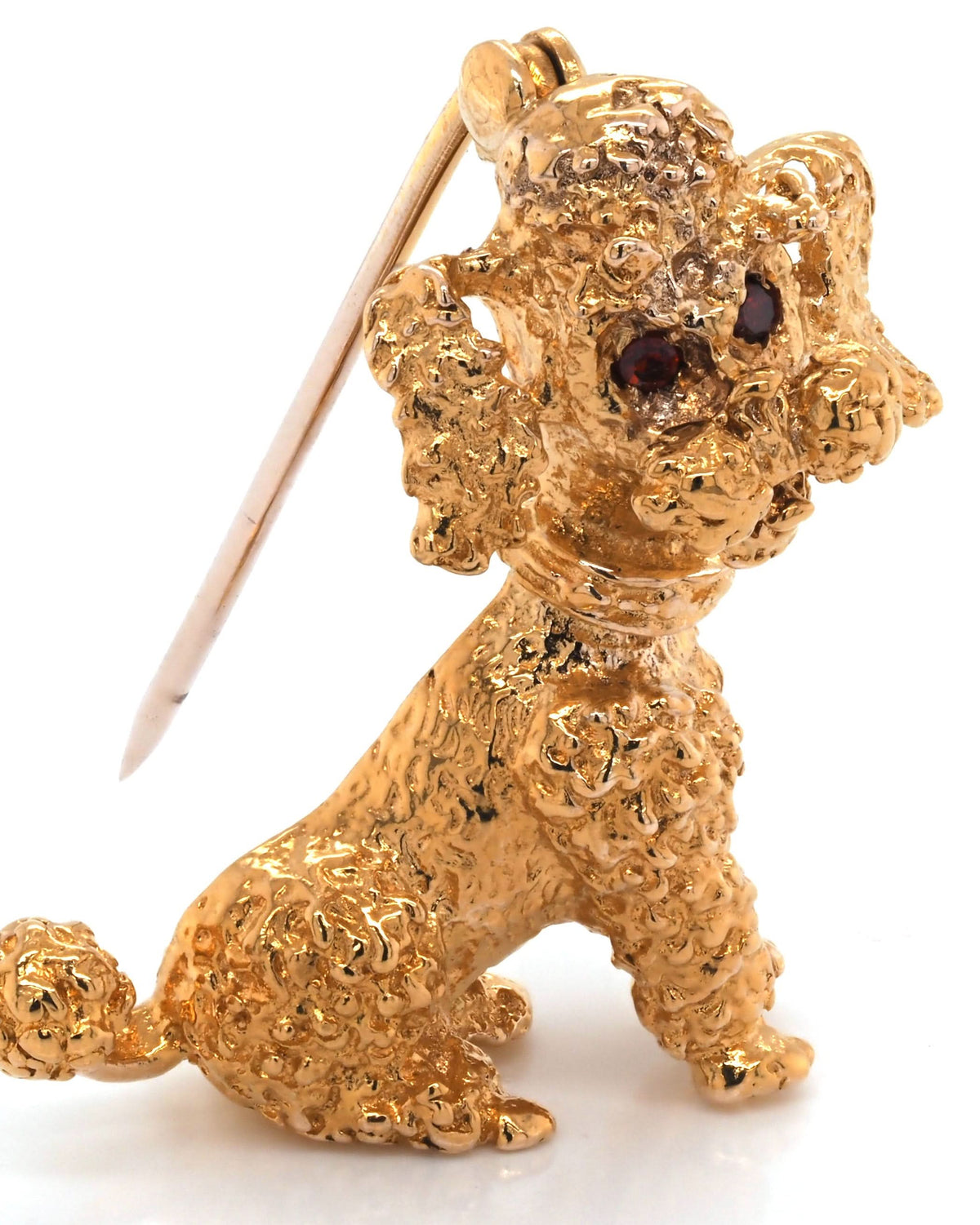 Ogden of Harrogate Jewellery 9ct Yellow Gold Poodle Brooch