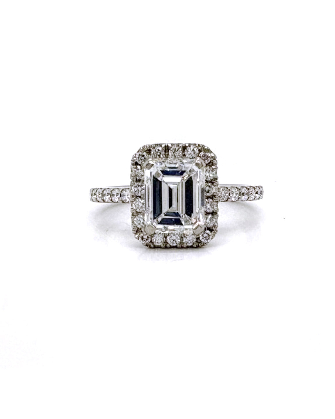 Ogden Of Harrogate Jewellery A Diamond Cluster Ring,