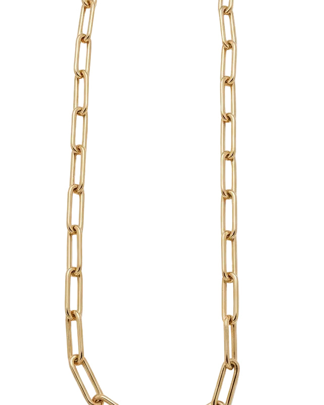 Ogden Of Harrogate Jewellery A Long Oval Link Chain Necklace in 9ct Yellow Gold, 18 inch