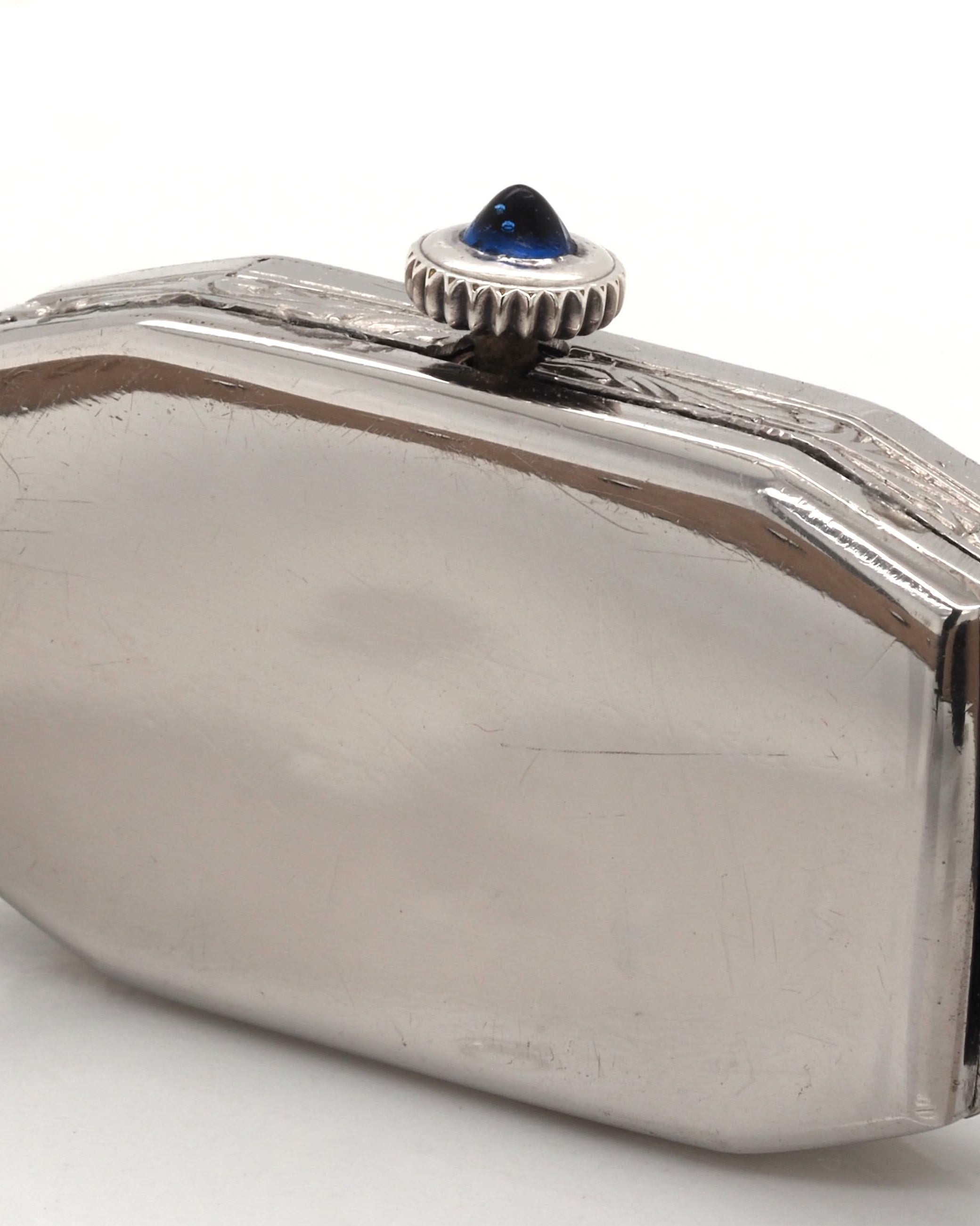 Ogden of Harrogate Jewellery Art Deco Diamond-Set Platinum Cocktail Watch