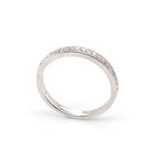 Ogden of Harrogate Jewellery Elegant Platinum Diamond Eternity Ring – Timeless Sparkle