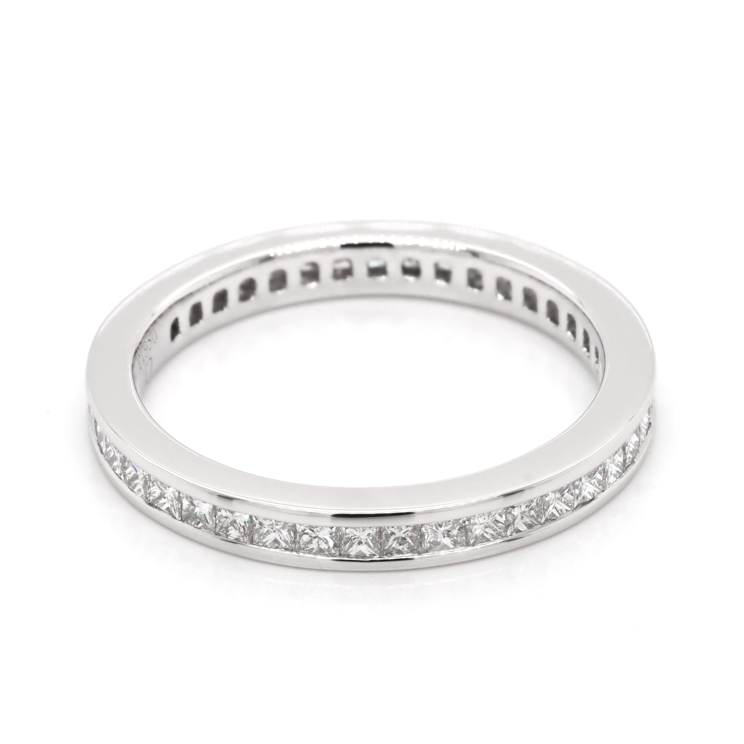 Ogden of Harrogate Jewellery Platinum Diamond-Set Full Eternity Ring