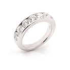 Ogden of Harrogate Jewellery Platinum Diamond Set Half Eternity Ring by Boodles