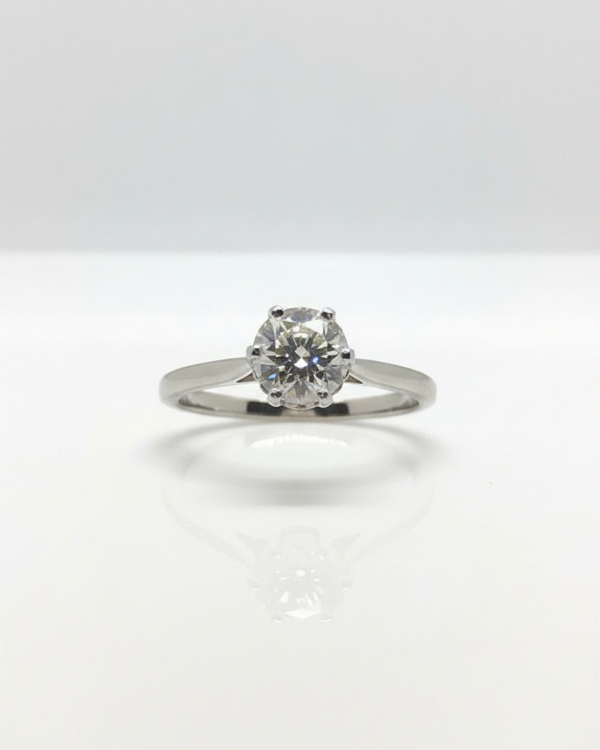 Ogden of Harrogate Jewellery Platinum Diamond Solitaire 1.30ct