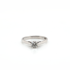 Ogden of Harrogate Jewellery Platinum Single Stone Diamond Solitaire Ring