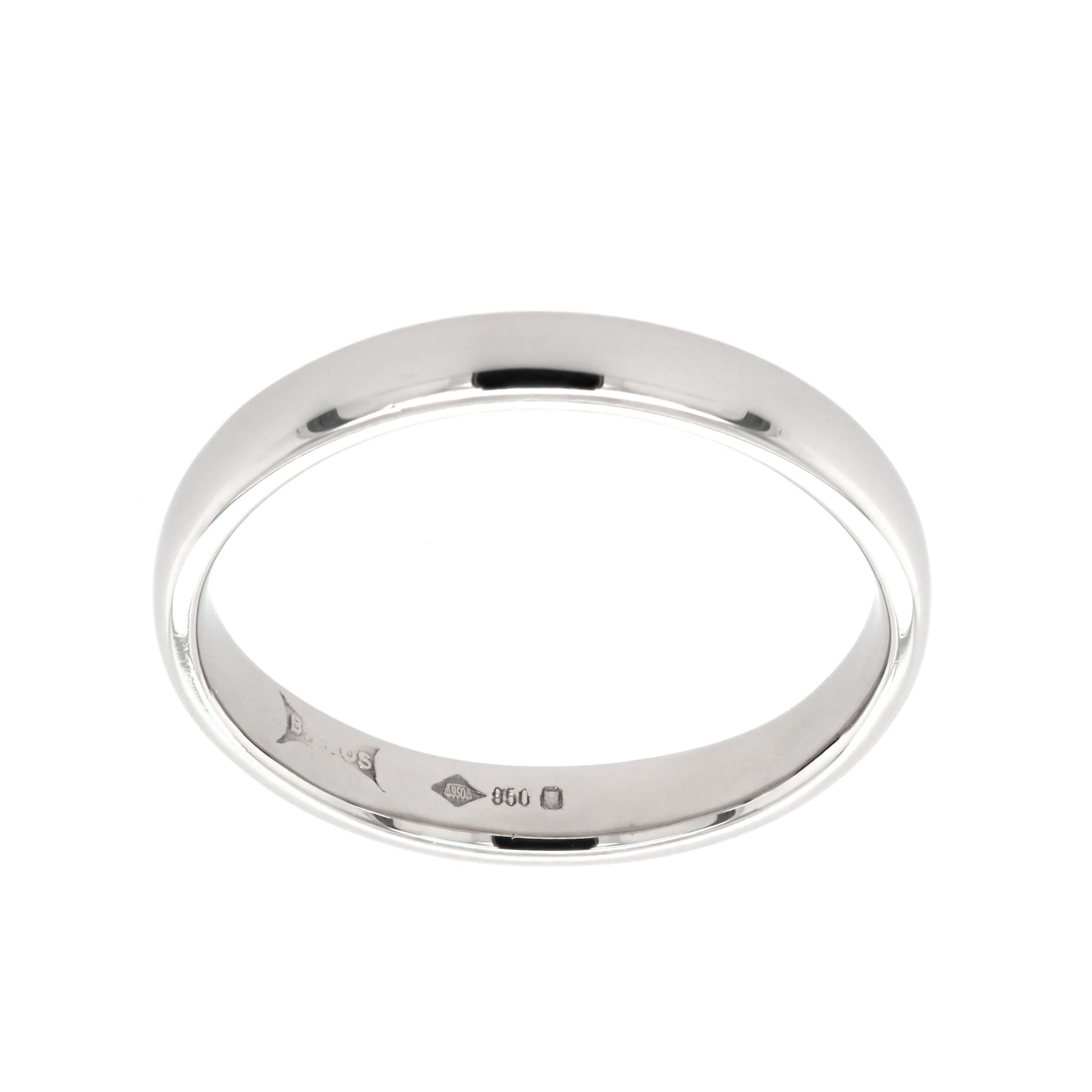 Ogden of Harrogate Jewellery Platinum Wedding Band