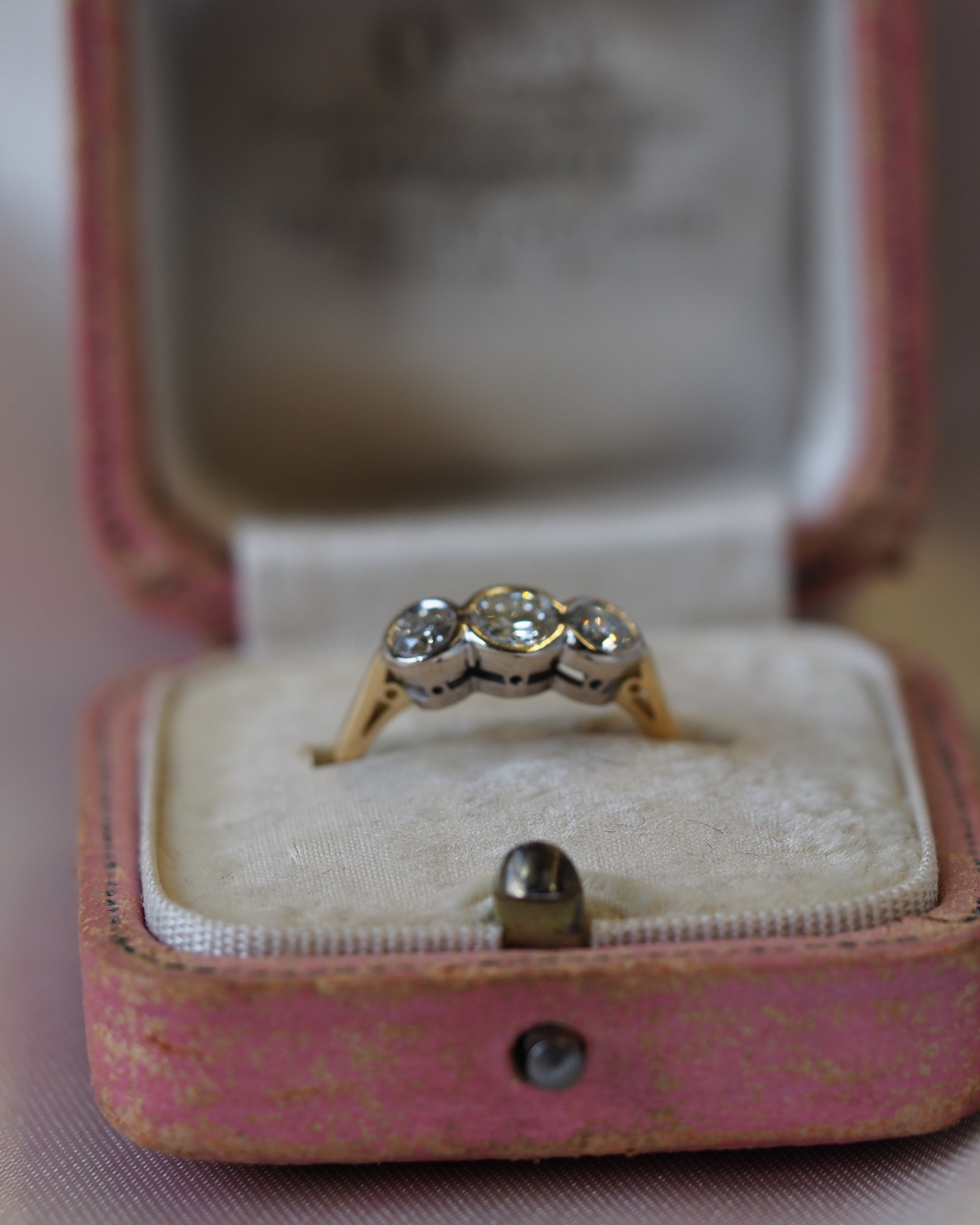 Ogden of Harrogate Jewellery Three-Stone 0.90ct Diamond Ring in 18ct Yellow Gold *POA*