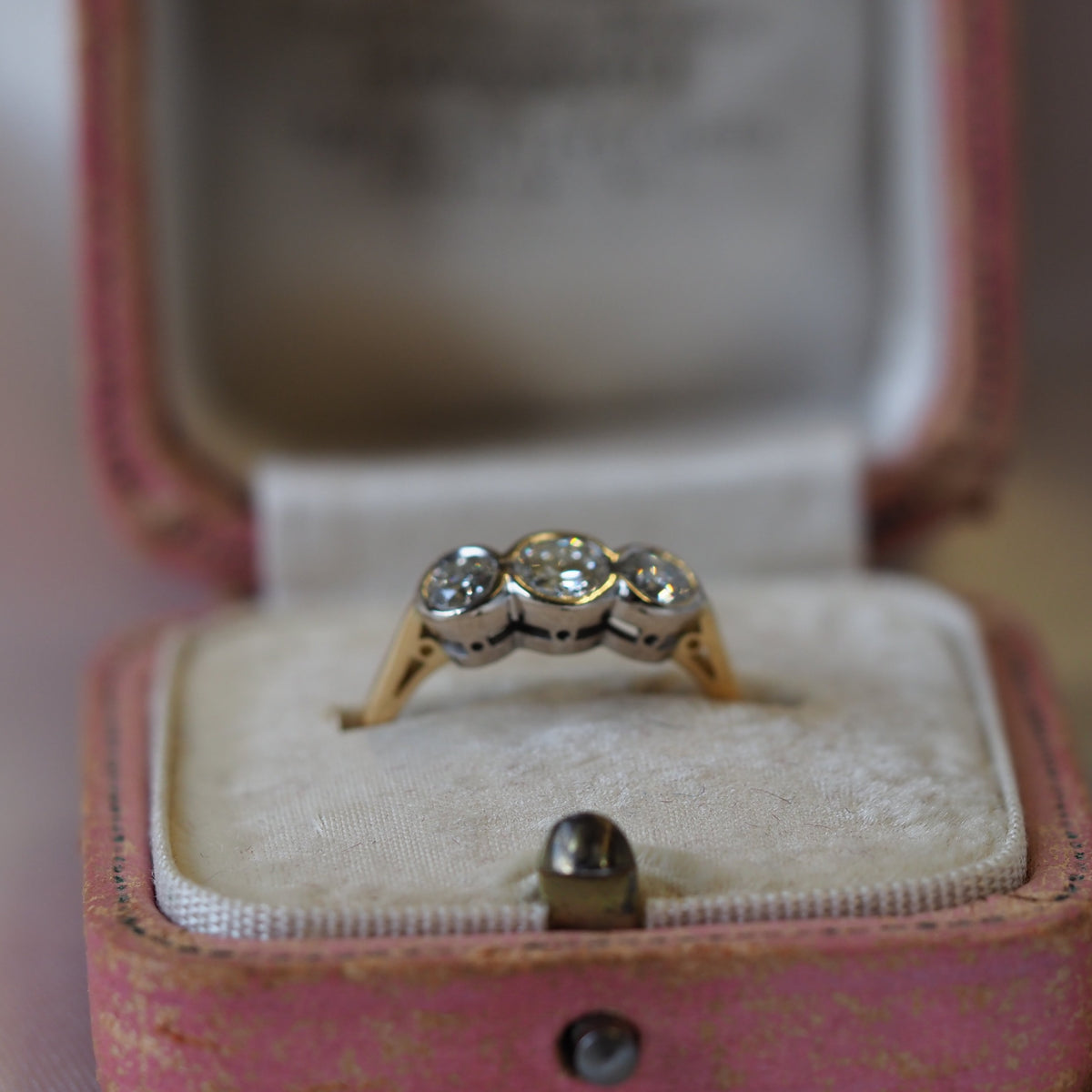 Ogden of Harrogate Jewellery Three-Stone 0.90ct Diamond Ring in 18ct Yellow Gold *POA*