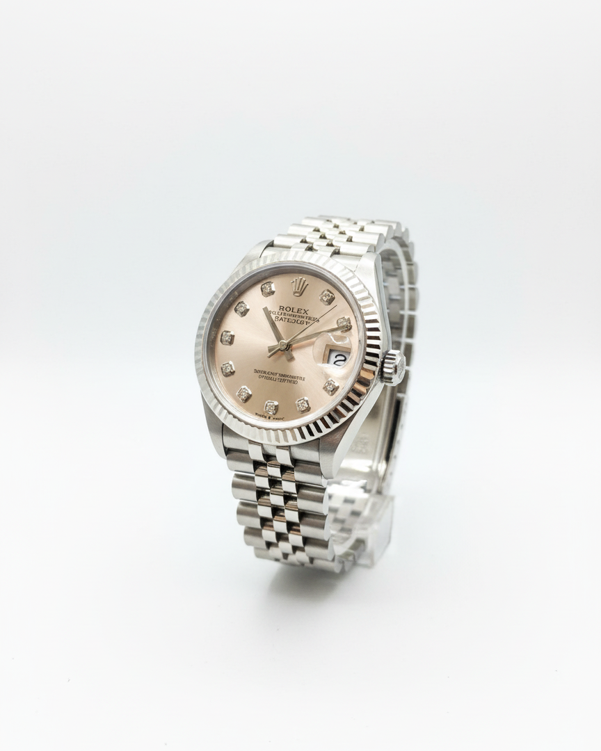 Ogden of Harrogate Luxury Watch Rolex Lady-Datejust Bi-Colour Diamond Dial, 2003