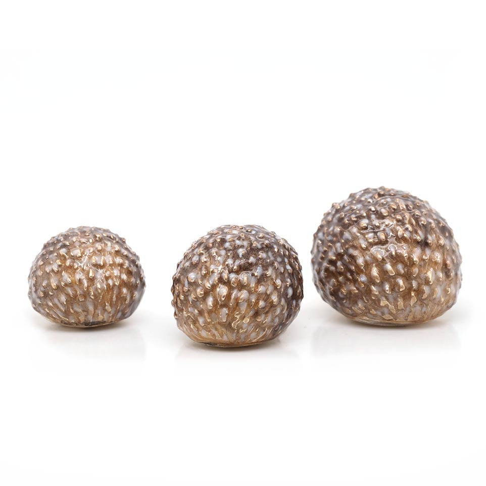 Ogden Of Harrogate Silverware Homewares Gifts Trio of Silver and Enamel Hedgehogs