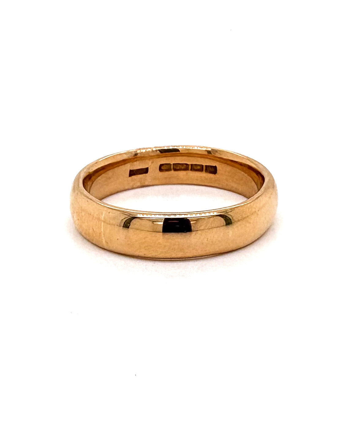 Ogden Of Harrogate Vintage Jewellery An Antique 22ct Rose Gold Wedding Band