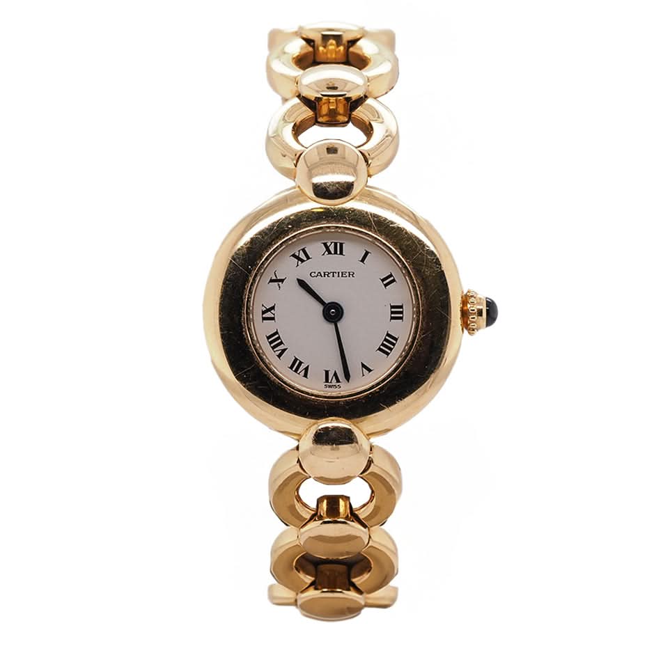 Ogden Vintage Watches Luxury Watch 18ct Yellow Gold Cartier Colisée Ladies Watch – Circa 1990