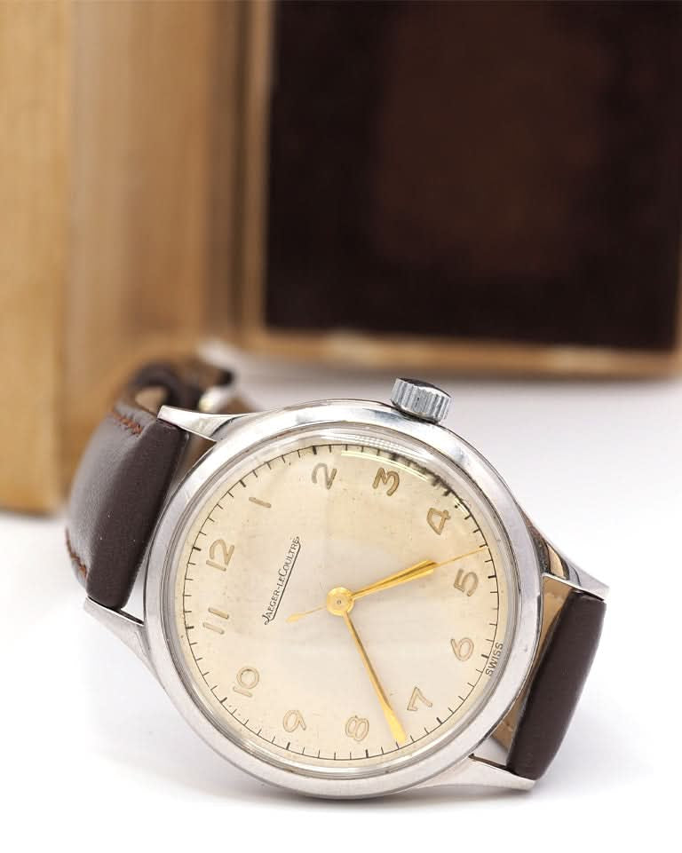 Ogden Vintage Watches Luxury Watch Jaeger-LeCoultre Manual Wind Watch – Stainless Steel, With Box & Papers (1955)