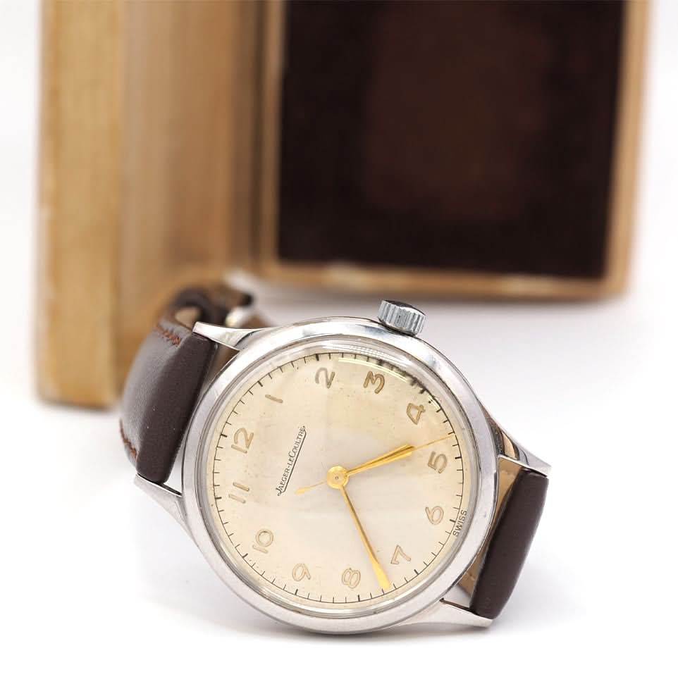 Ogden Vintage Watches Luxury Watch Jaeger-LeCoultre Manual Wind Watch – Stainless Steel, With Box & Papers (1955)