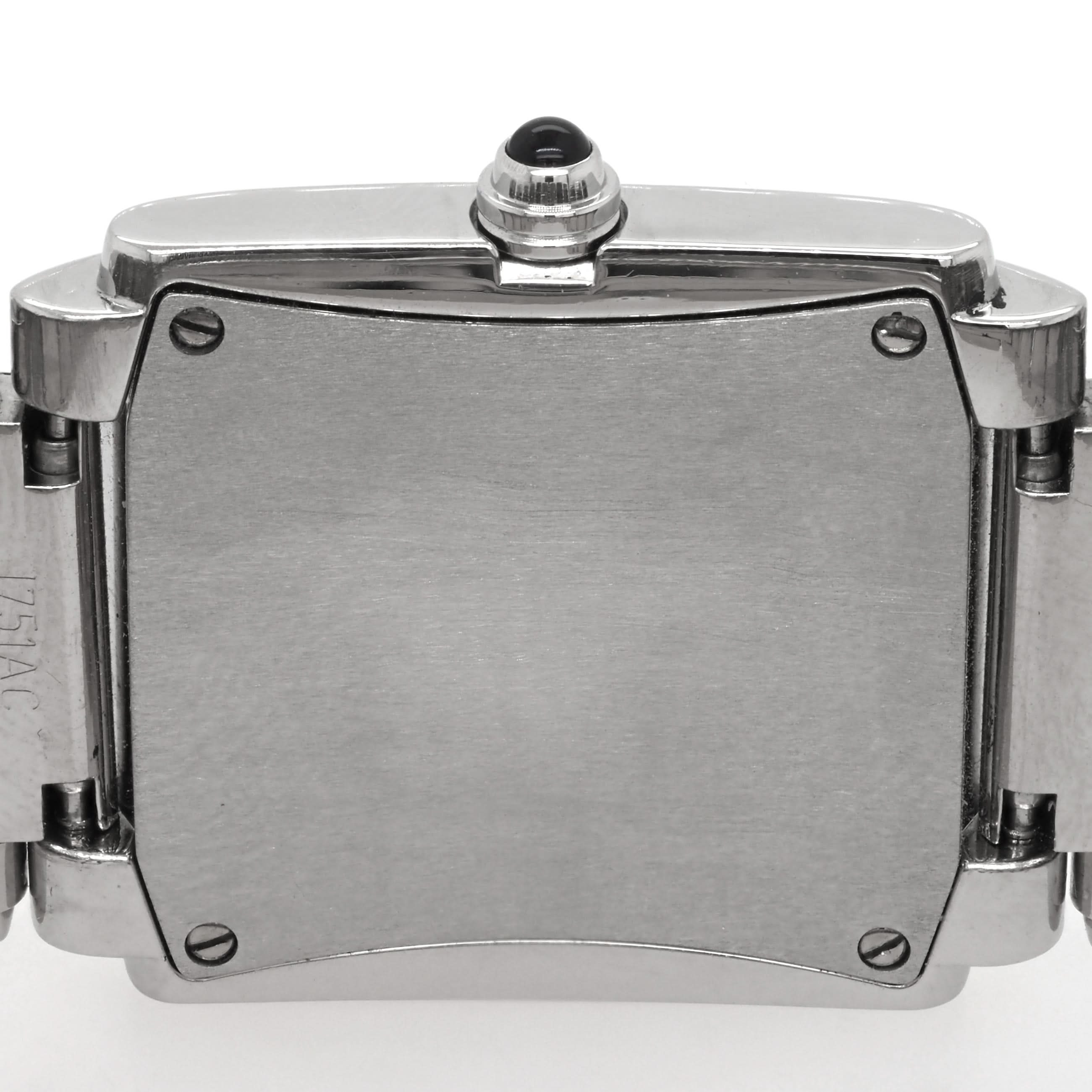 Ogden Vintage Watches Ogden Vintage Watch Patek Philippe Twenty~4 Stainless Steel Diamond-Set Quartz Watch