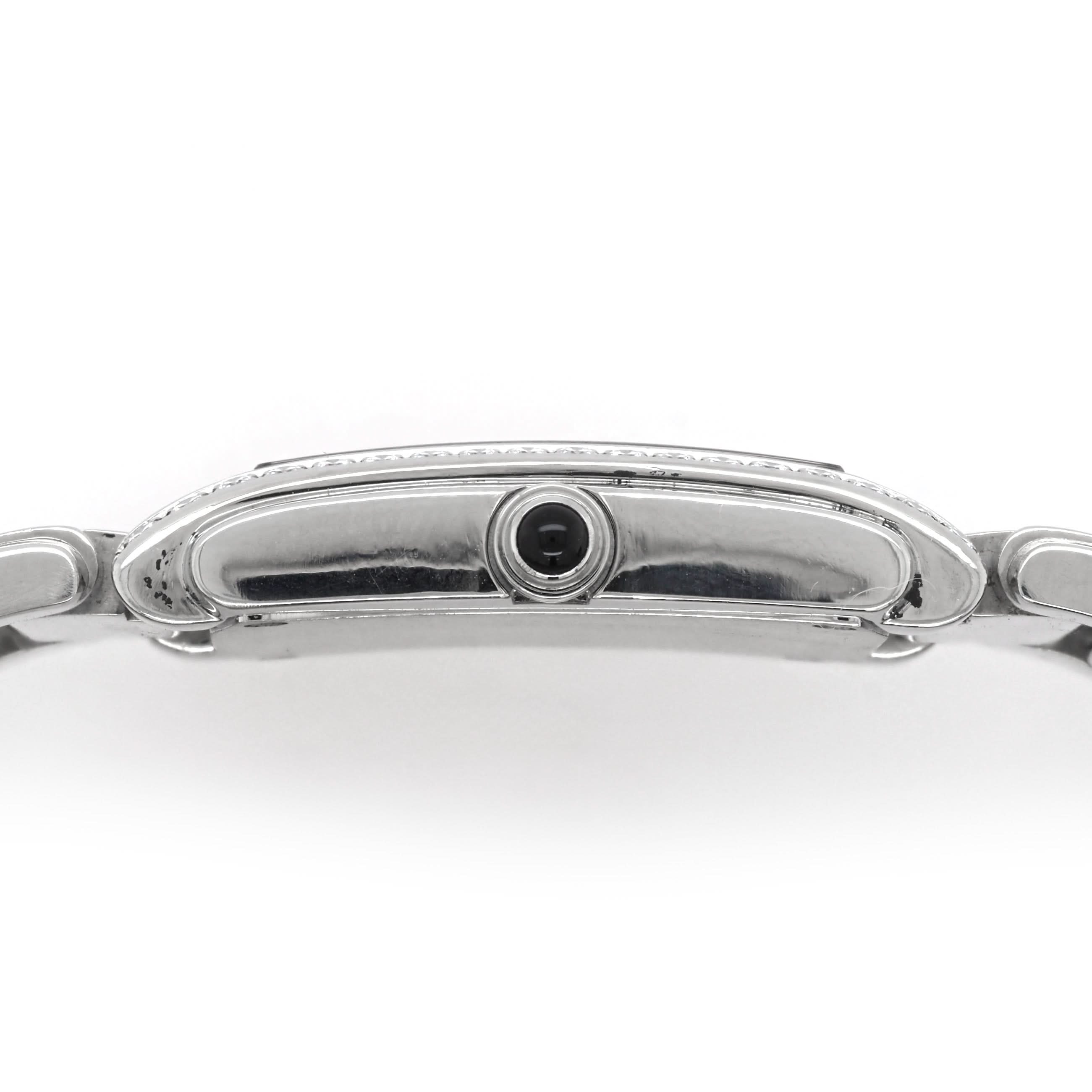 Ogden Vintage Watches Ogden Vintage Watch Patek Philippe Twenty~4 Stainless Steel Diamond-Set Quartz Watch