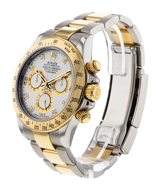 Ogden Vintage Watches Ogden Vintage Watch Rolex Daytona Steel & Yellow Gold Automatic Chronograph