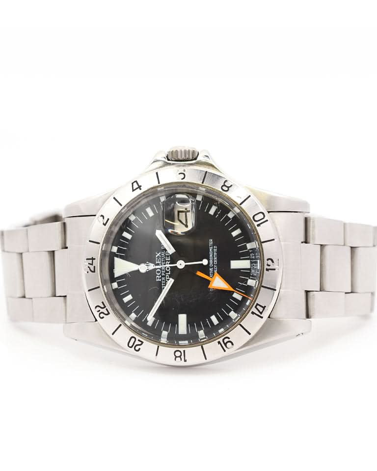 Ogden Vintage Watches Ogden Vintage Watch Rolex Explorer II – Ref. 1655 "Steve McQueen", Stainless Steel (1973)
