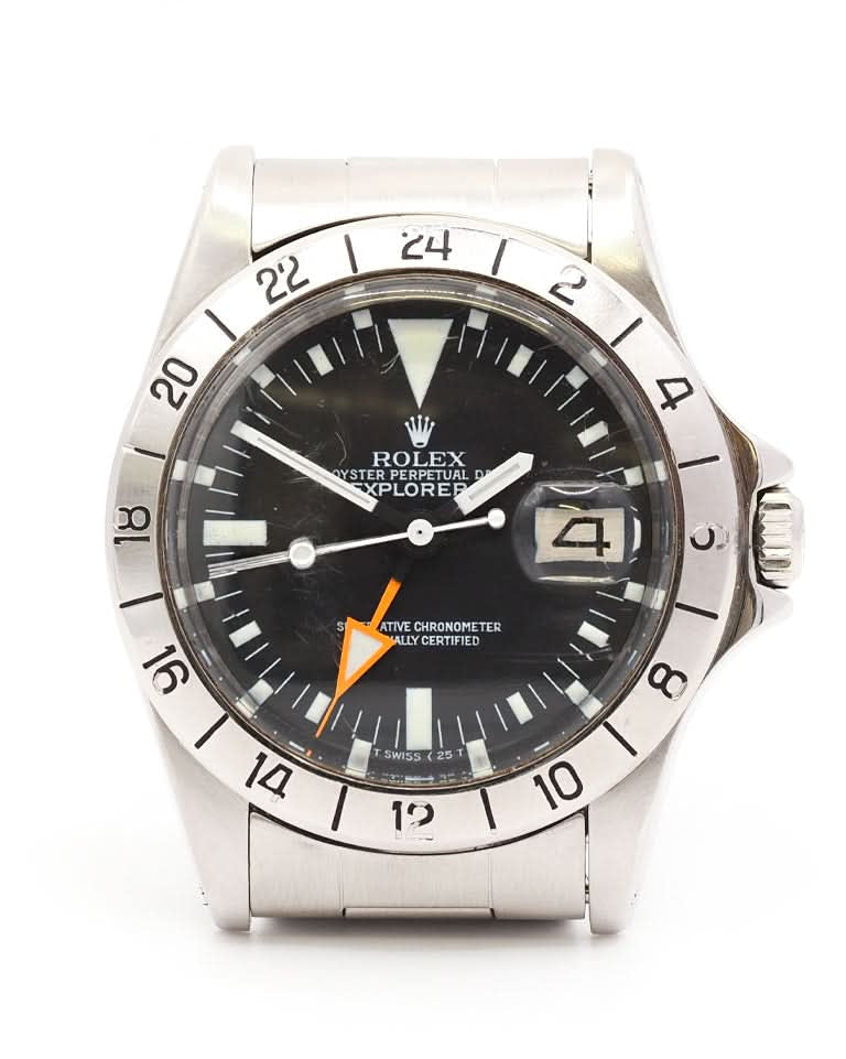 Ogden Vintage Watches Ogden Vintage Watch Rolex Explorer II – Ref. 1655 "Steve McQueen", Stainless Steel (1973)