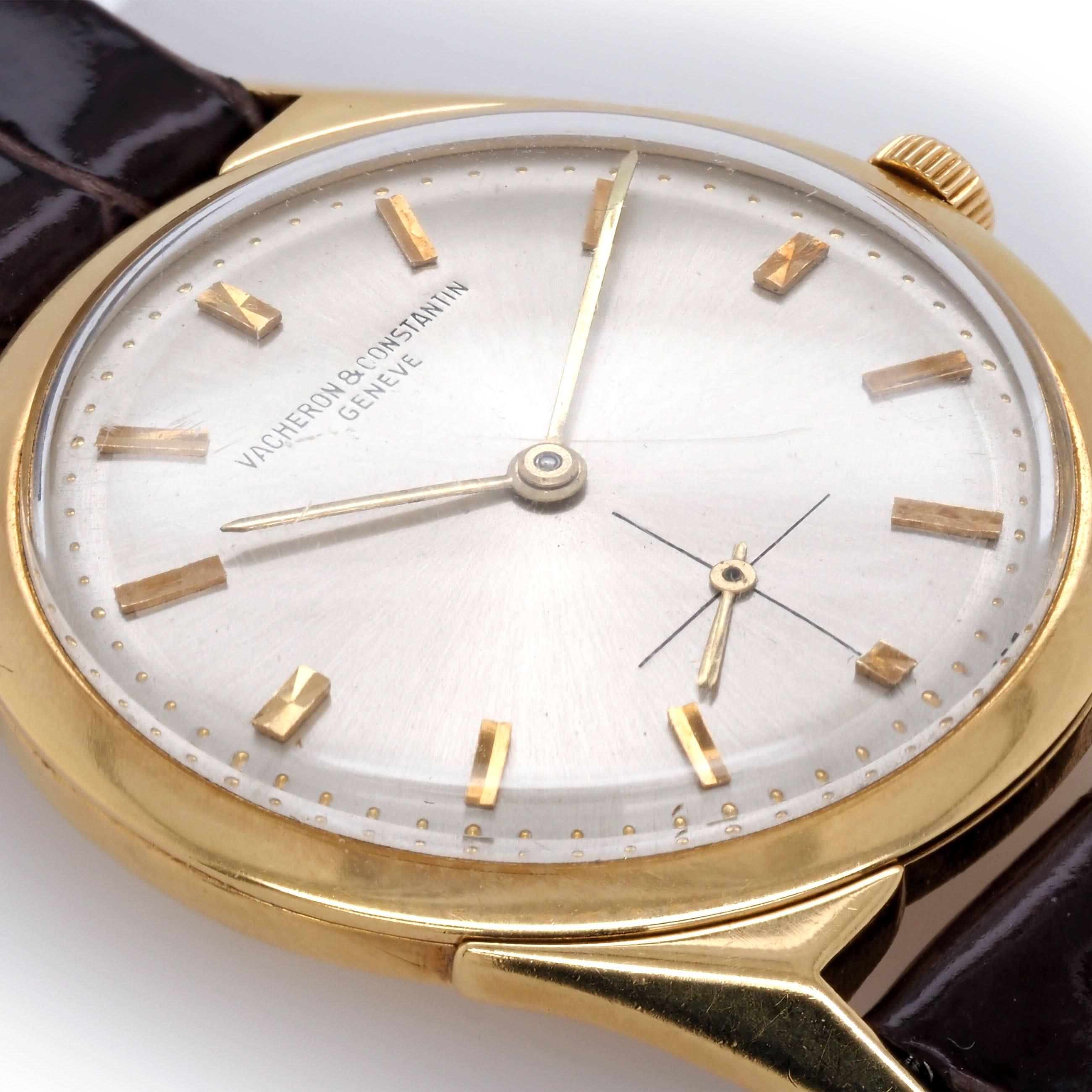 Ogden Vintage Watches Ogden Vintage Watch Vacheron Constantin Geneve 18ct Yellow Gold Manual Wind Watch, c.1950