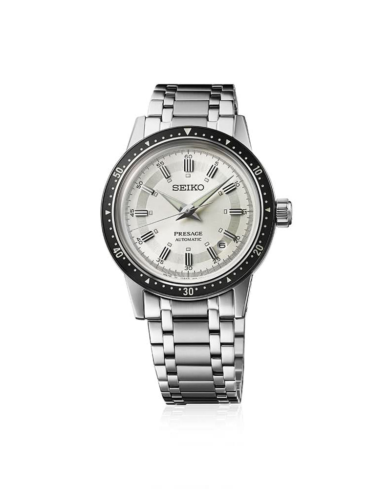 Seiko Luxury Watch Presage Style 60s - Crown Chronograph 6th Decade 60th Anniversary Limited Edition SRPK61J1