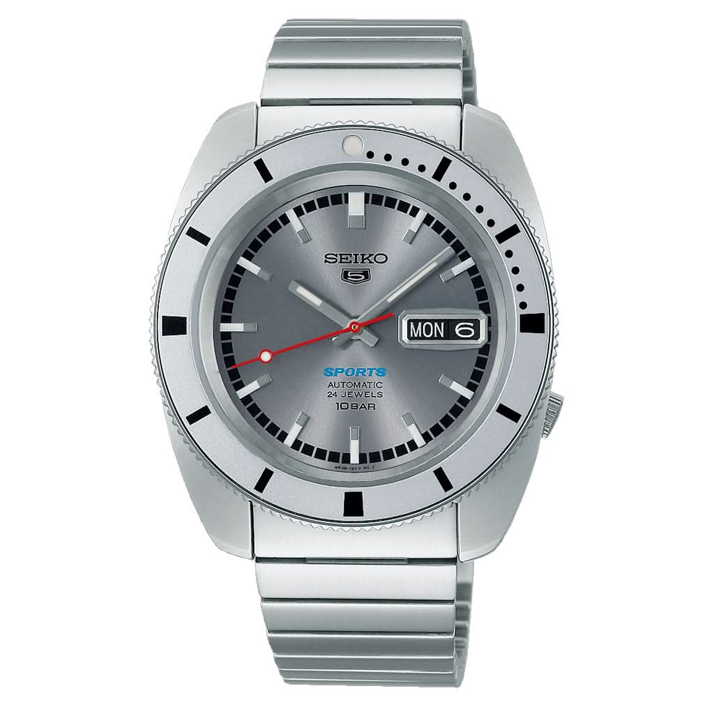 Seiko Luxury Watch SEIKO 5 Sports ‘Ash blue’ 1968 Recreation Limited Edition