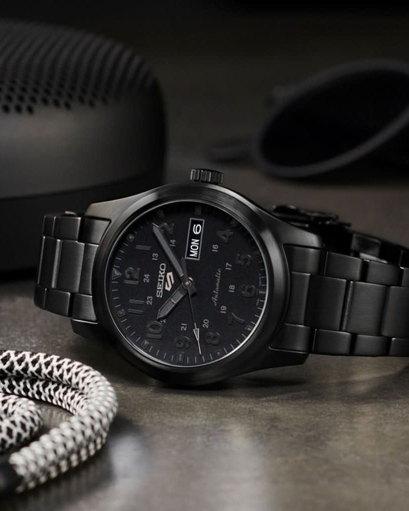 Seiko Luxury Watch Seiko 5 Sports ‘Stealth’ SRPJ09K1