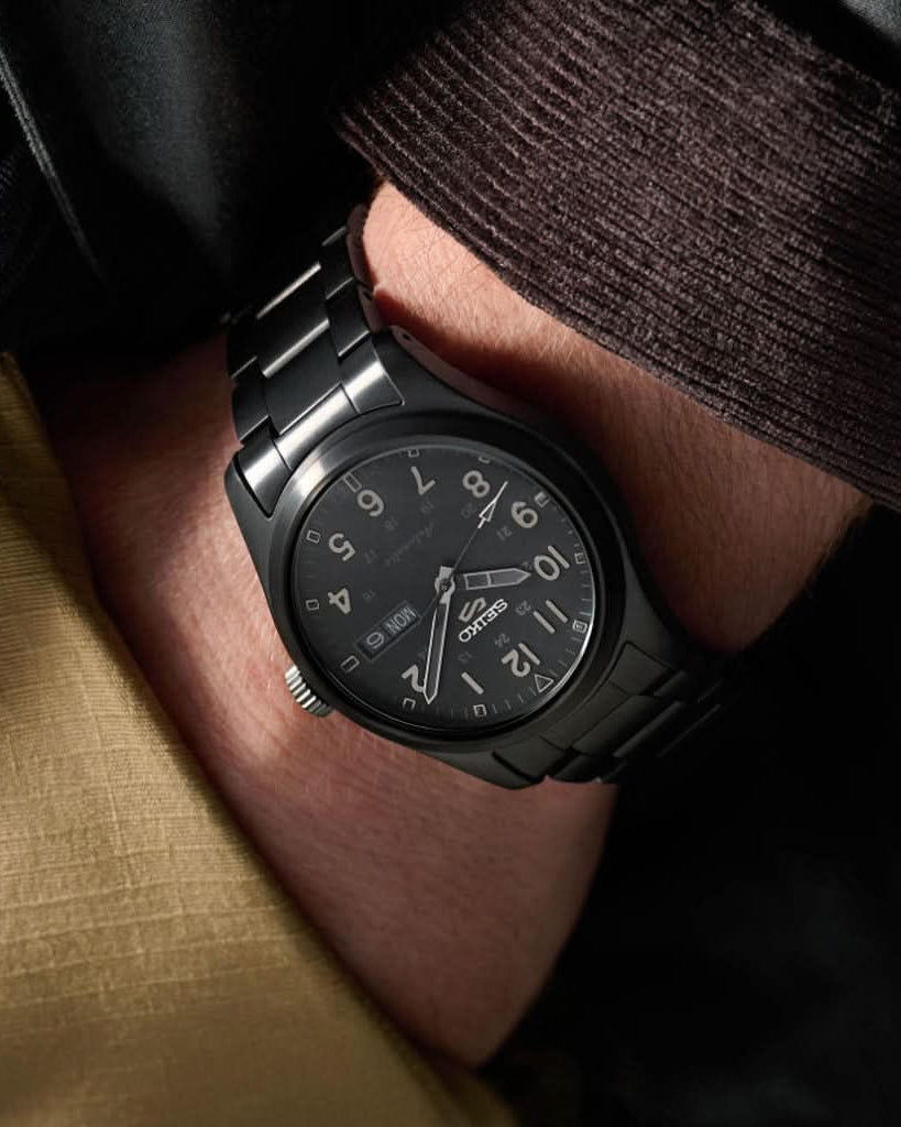 Seiko Luxury Watch Seiko 5 Sports ‘Stealth’ SRPJ09K1