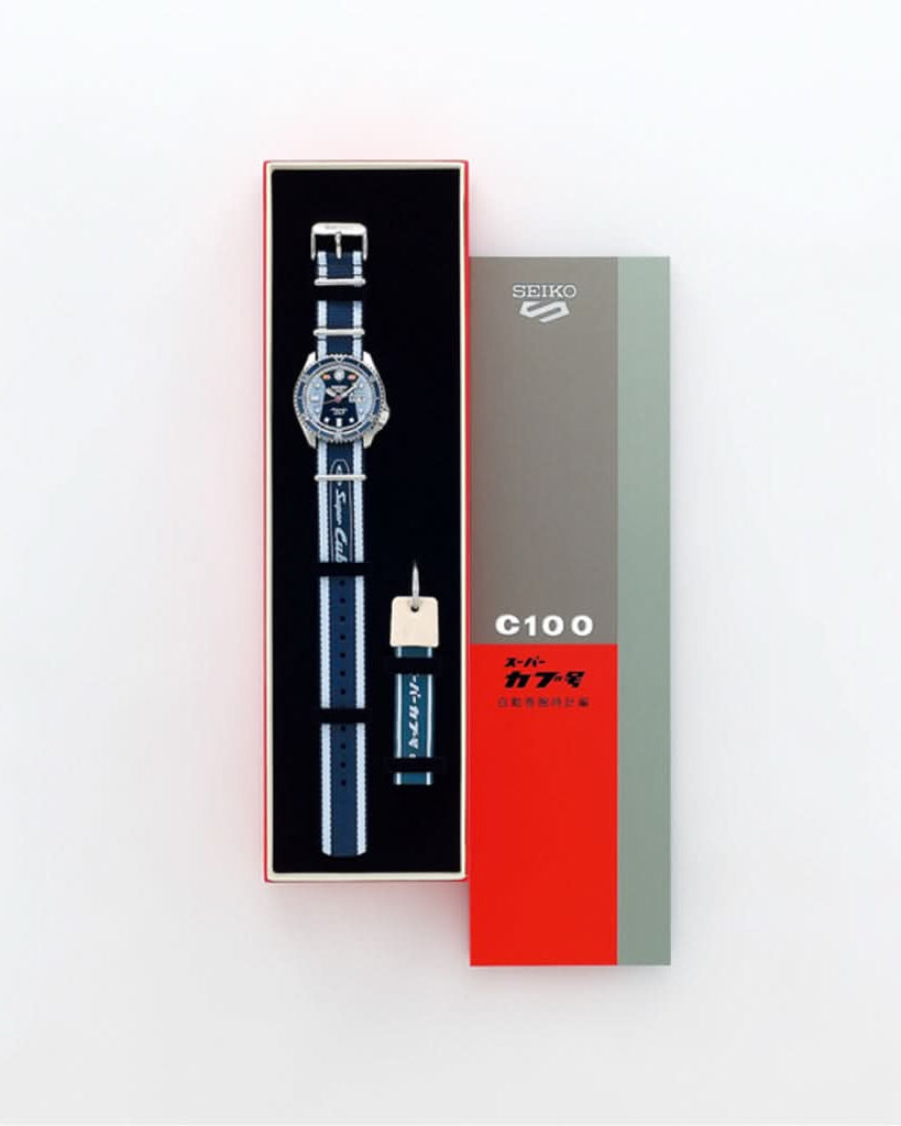 Seiko Luxury Watch Seiko 5 Sports x Honda Super Cub Limited Edition SRPK37K1