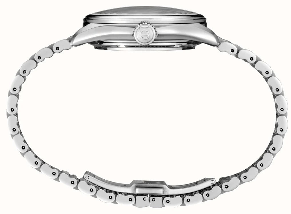 Seiko Luxury Watch Seiko Presage Aijiro Steel Automatic Watch – Pale Blue Dial