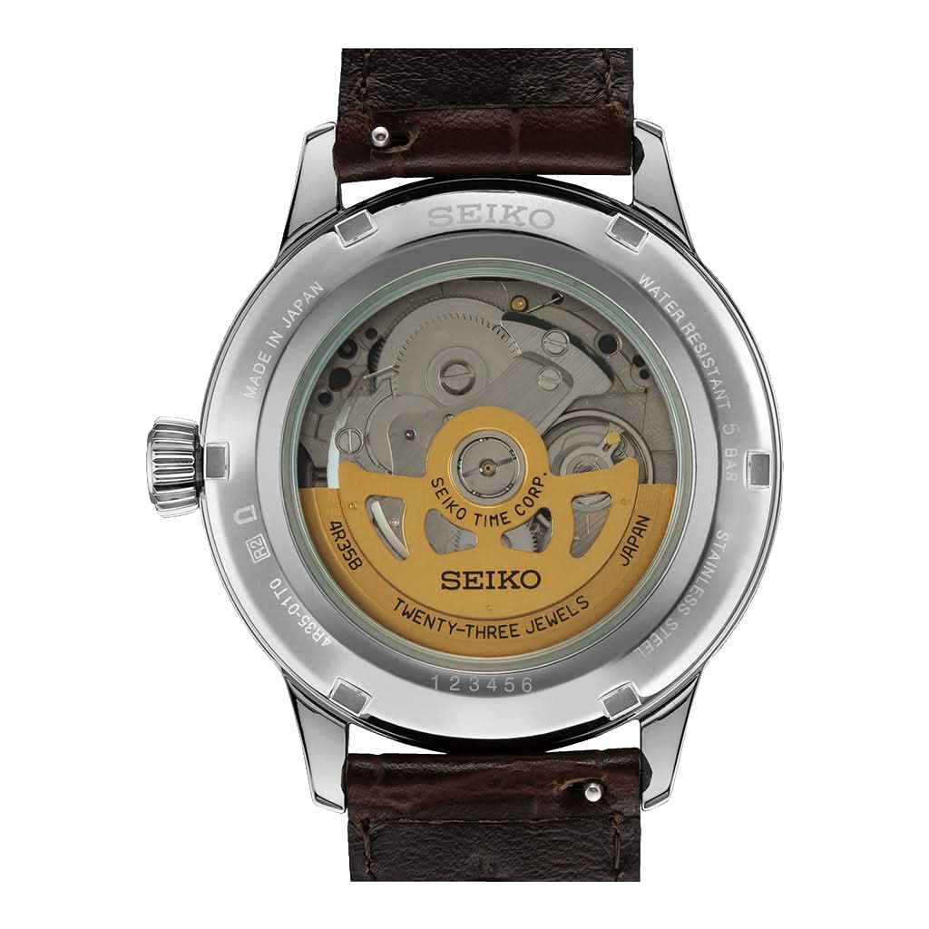 Seiko Luxury Watch Seiko Presage Cocktail Time 'Midnight Blue Moon' SRPK15