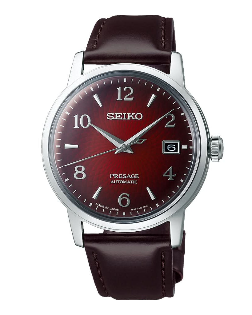 Seiko Luxury Watch Seiko Presage Cocktail Time 'Negroni' SRPE41J1