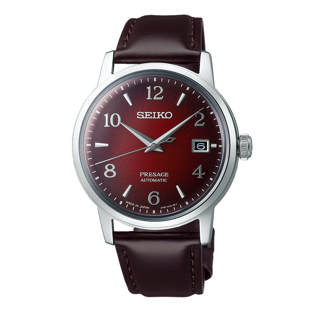 Seiko Luxury Watch Seiko Presage Cocktail Time 'Negroni' SRPE41J1