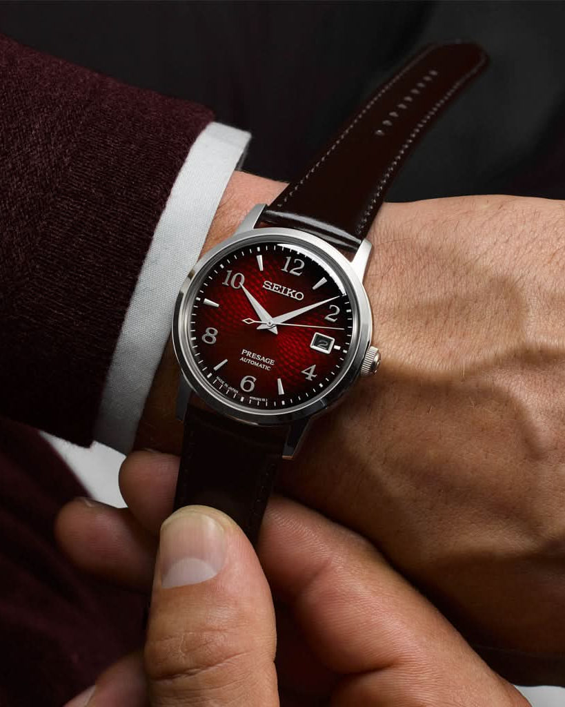 Seiko Luxury Watch Seiko Presage Cocktail Time 'Negroni' SRPE41J1