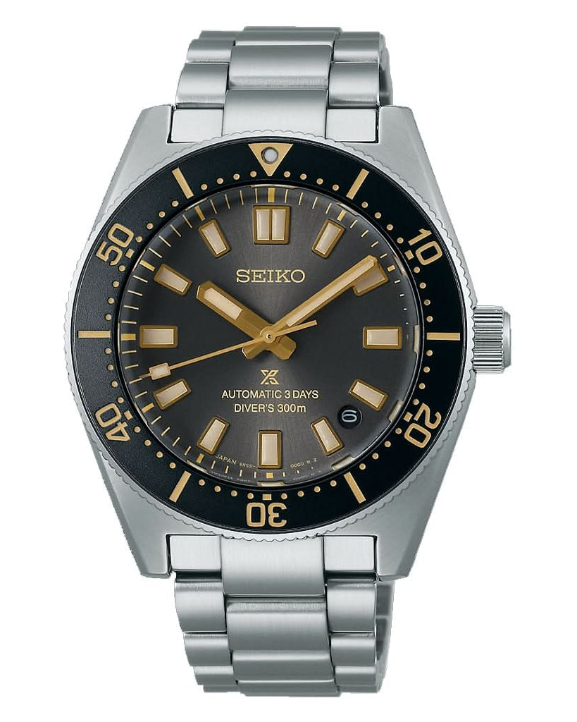 Seiko Luxury Watch SEIKO Prospex 1965 Heritage Diver’s Watch in Tide Grey
