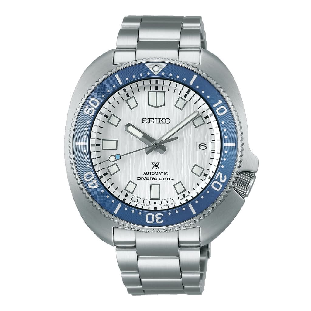 Seiko Luxury Watch Seiko Prospex Glacier ‘Save the Ocean’ 1970 Re-Interpretation SPB301J1