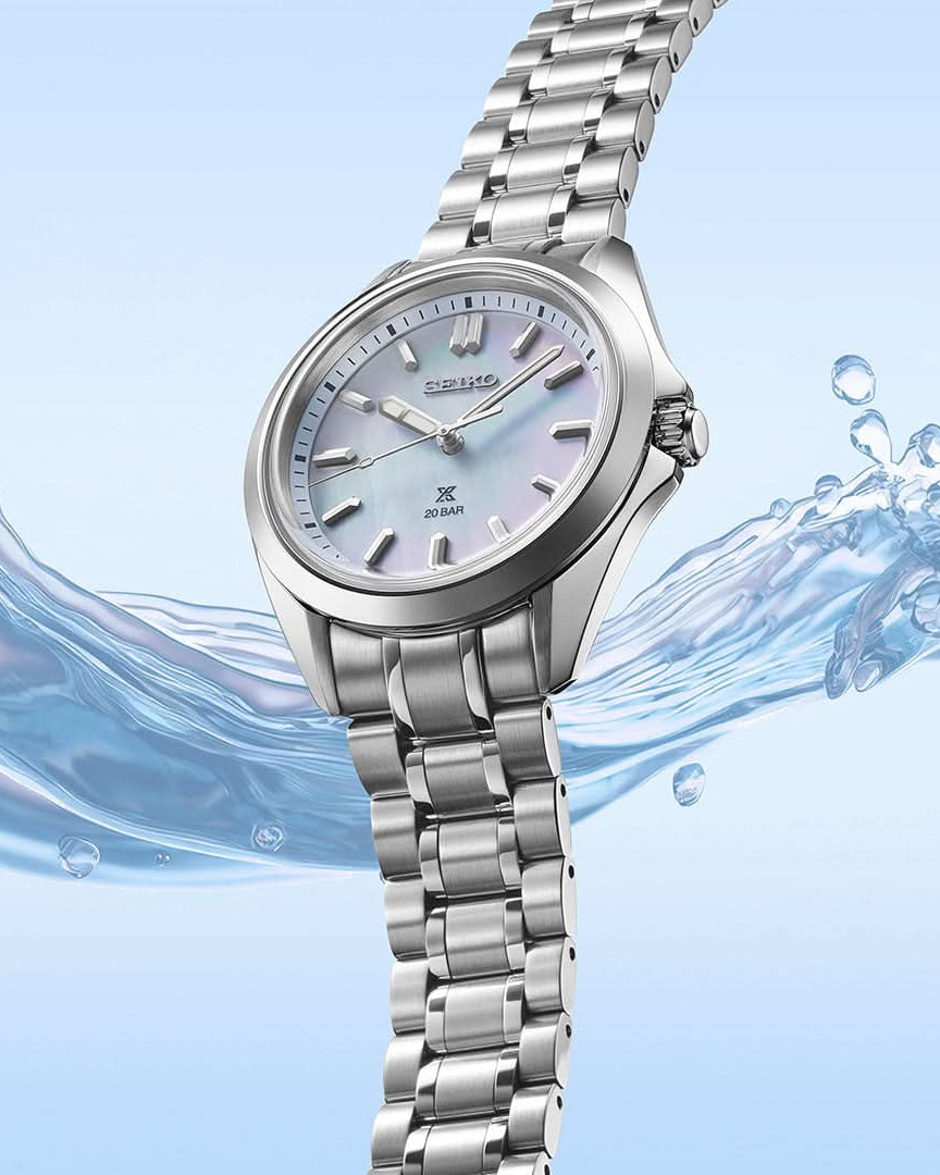 Seiko Luxury Watch SEIKO Prospex Ladies Marine Sports in Aqua Blue, SUR607J1