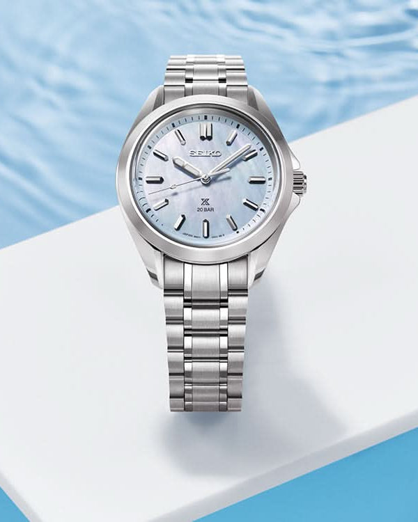 Seiko Luxury Watch SEIKO Prospex Ladies Marine Sports in Aqua Blue, SUR607J1