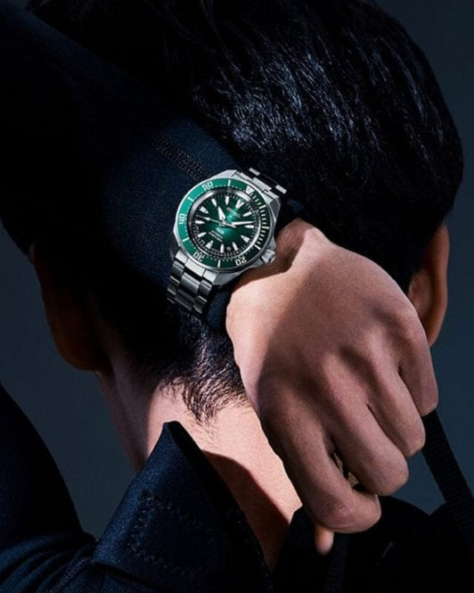 Seiko Luxury Watch Seiko Prospex PADI 60th Anniversary Automatic Dive Watch – Underwater Green Dial