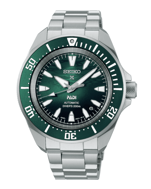 Seiko Luxury Watch Seiko Prospex PADI 60th Anniversary Automatic Dive Watch – Underwater Green Dial