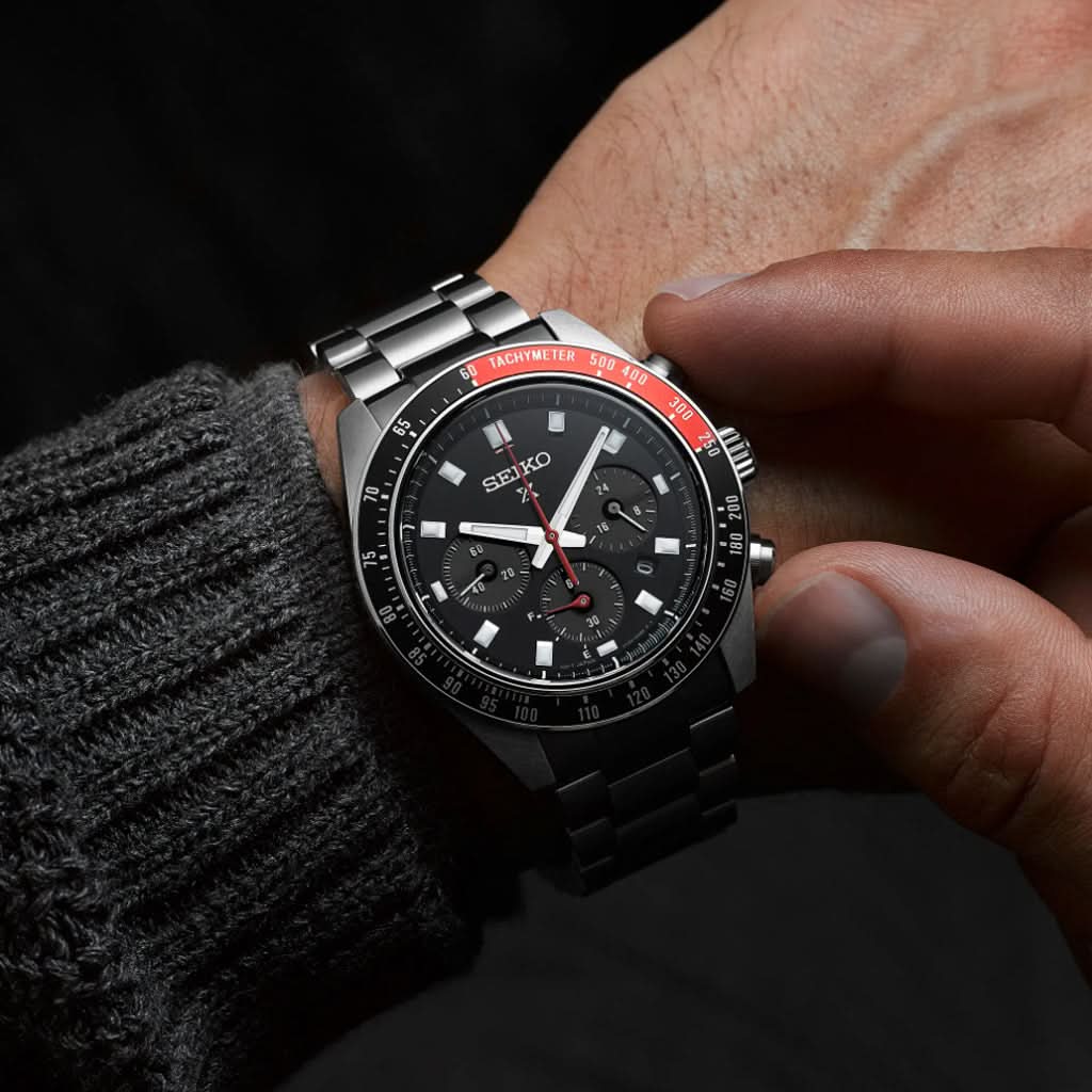 Seiko Luxury Watch Seiko Prospex Speedtimer ‘Go Large’ Solar Chronograph SSC915P1