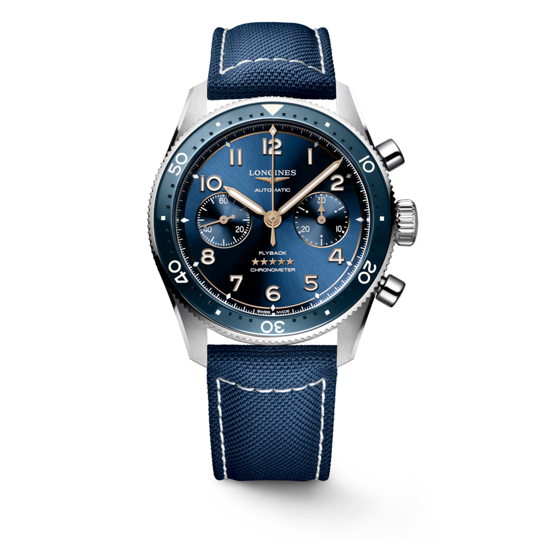 Longines Luxury Watch LONGINES SPIRIT FLYBACK Steel Automatic Chronograph Watch L3.821.4.93.2